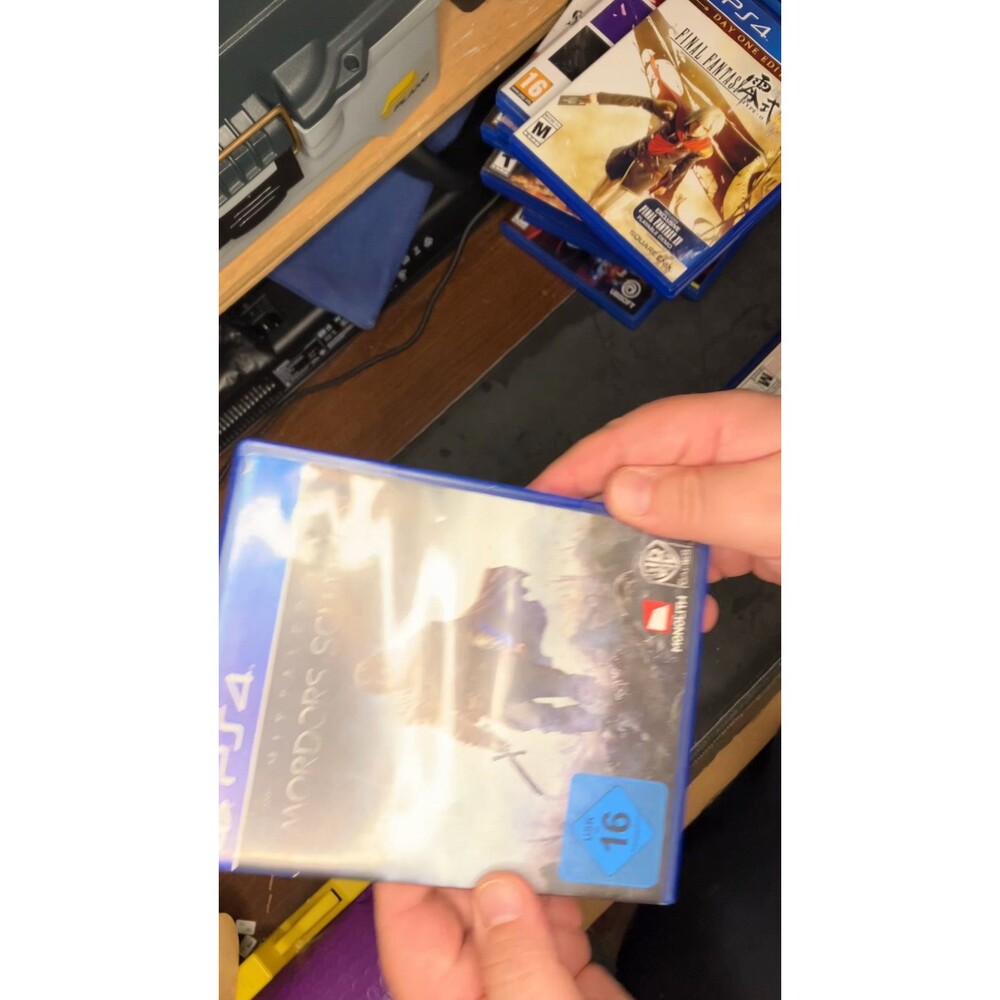 shadow of mordor ps4 box only
